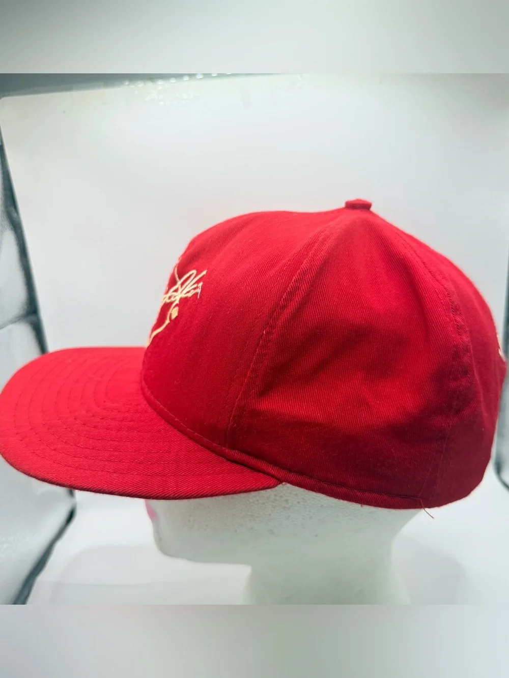 Vintage 90s AJD Cincinnati Reds Barry Larkin #11 Hat USA Made SnapBack MLB